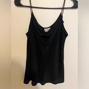 Vintage silver black top